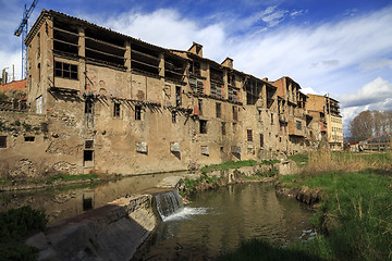 Image showing Roman bridge in Vic