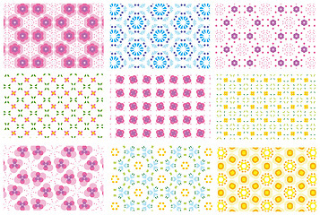 Image showing nine repeated patterns