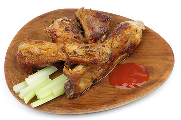 Image showing Barbecue Pork Ribs