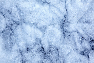 Image showing Baikal ice texture