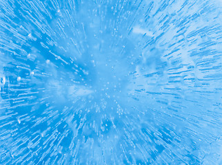 Image showing Baikal ice texture