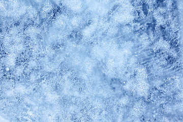 Image showing Baikal ice texture