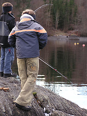 Image showing fishing