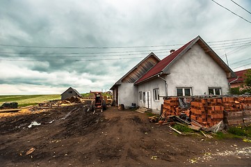 Image showing Lumber industry, outdoors