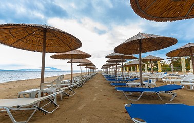 Image showing Tropical scene st the beach