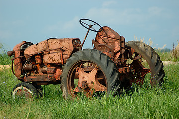 Image showing Vintage Farm Tractor 2