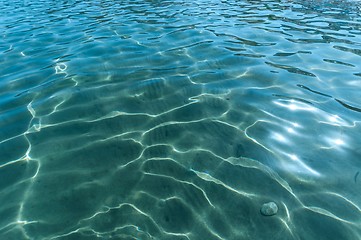 Image showing Abstract mediterranean sea texture