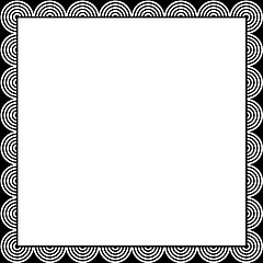 Image showing Circle border