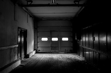 Image showing Industrial interior of a factory