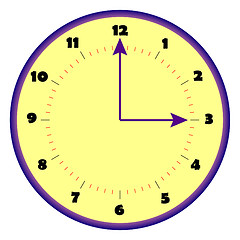 Image showing Clock face