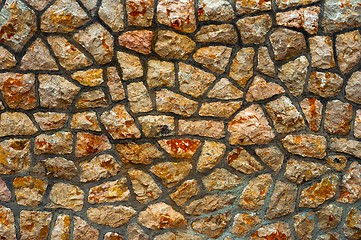 Image showing Rock texture closeup