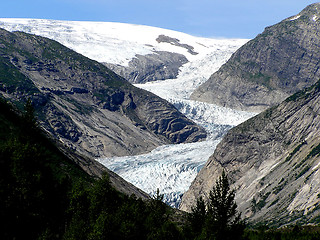 Image showing arm of glacier