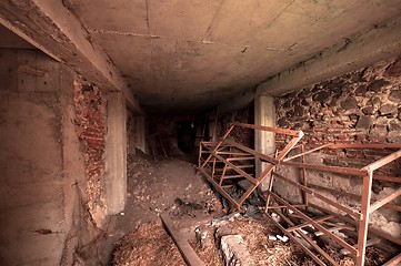 Image showing Messy room interior