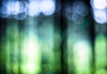 Image showing Abstract out of focus green background