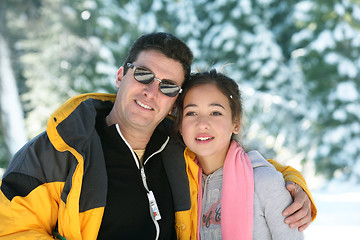 Image showing Father and daughter