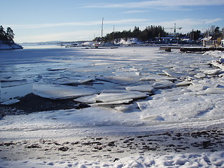Image showing Broken ice