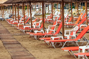 Image showing Tropical scene st the beach