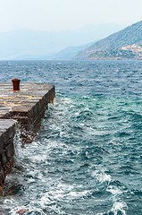 Image showing Pier at the ocean