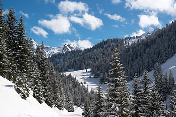 Image showing Montafon skiing valley