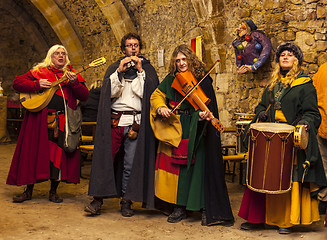 Image showing Medieval Band