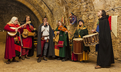 Image showing Medieval Band