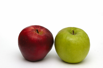 Image showing Twin Apples