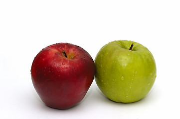 Image showing Twin Apples