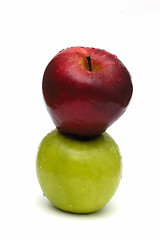 Image showing Twin Apples
