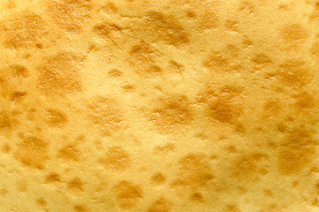 Image showing Surface of pancake