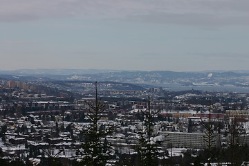 Image showing Groruddalen, view from Stovner