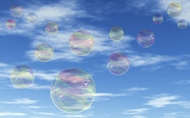 Image showing Colorful Bubbles