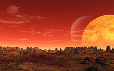 Image showing Alien Planet