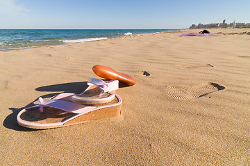 Image showing Beach fun