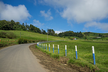 Image showing Costa Rica mountain road