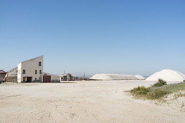 Image showing Salt production