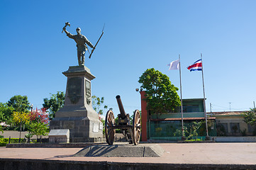 Image showing Juan Santamaria square