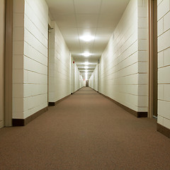 Image showing Modern Hallway