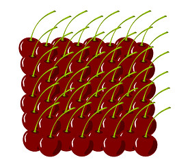 Image showing Sweet cherries