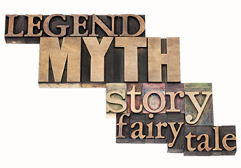 Image showing legend, myth, story, tale