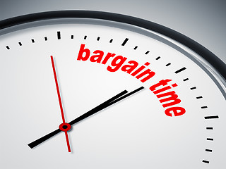 Image showing bargain time