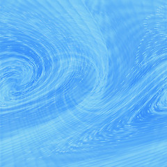 Image showing Blue twist