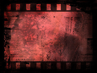 Image showing Abstract film strip background