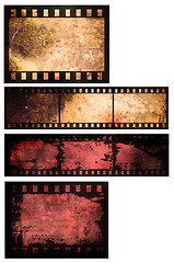 Image showing Abstract film strip background