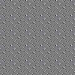 Image showing Seamless Diamond Plate Pattern