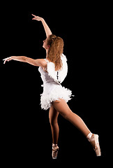 Image showing young beautiful dancer