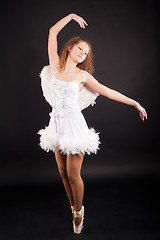 Image showing young beautiful dancer