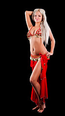 Image showing Belly dancer