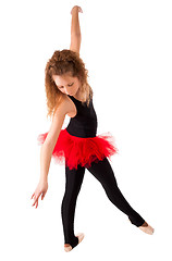 Image showing young beautiful dancer