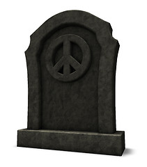 Image showing dead peace