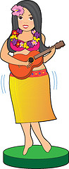 Image showing Hula Girl